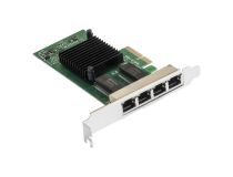 ExeGate EXE-I350-T4V2 Карта PCI-Ex4 4x1000Mbps EX292508RUS 