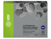 Картридж струйный Cactus CS-EPT908140 T9081 черный (130мл) для Epson WorkForce WF-6090DW/WF-6590DWF Pro