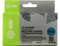 Картридж Cactus CS-L0S58AE (№953) Black для HP Officejet Pro 8210/18/8710/15/16/20/25/30/40 (восстановлен из б/у)