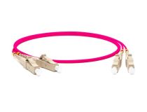 Hyperline FC-D2-504-LC/PR-LC/PR-H-15M-LSZH-MG Patch cord ВО, LC-LC, duplex, MM 50/125 15м