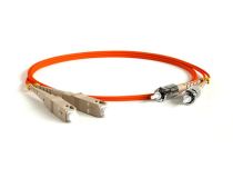 Hyperline FC-D2-50-SC/PR-ST/PR-H-5M-LSZH-OR Patch cord ВО, SC-ST, duplex, MM 50/125 5м
