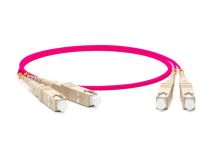 Hyperline FC-D2-504-SC/PR-SC/PR-H-5M-LSZH-MG Patch cord ВО, SC-SC, duplex, MM 50/125 5м