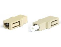 Hyperline FA-P00Z-LC/LC-N/WH-BG Оптический проходной адаптер LC-LC, MM, simplex 242820 