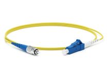 Hyperline FC-S2-9-FC/UR-LC/UR-H-5M-LSZH-YL Patch cord ВО, FC-LC, simplex, SM 9/125 5м