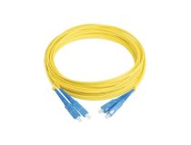 Hyperline FC-D2-9-SC/UR-SC/UR-H-10M-LSZH-YL Patch cord ВО, SC-SC, duplex, SM 9/125 10м