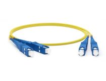 Hyperline FC-D2-9-SC/UR-SC/UR-H-3M-LSZH-YL Patch cord ВО, SC-SC, duplex, SM 9/125 3м