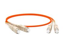 Hyperline FC-D2-62-SC/PR-SC/PR-H-5M-LSZH-OR Patch cord ВО, SC-SC, duplex, MM 62.5/125 5м