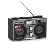 БЗРП РП-306 УКВ 64-108МГц, бат. 4*R20, 220V, USB/SD, 2 динамика