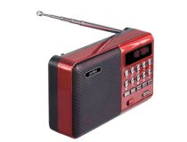 Perfeo i90-RED PF_A4871 Радиоприёмник (3W, FM, USB, microSD, Li-Ion)