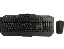 Harper Gaming Triplestrike GSB-07 (Кл-ра,USB+Мышь 6кн,Roll,USB+коврик)