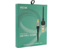 VCOM CU423MCV-1.8M Кабель-адаптер USB-C - HDMI (M)