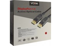 VCOM D3751-40M Кабель optical DisplayPort (M) -  DisplayPort(M) 40м ver1.4