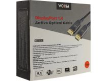VCOM D3751-15M Кабель optical DisplayPort (M) - DisplayPort(M) 15м ver1.4