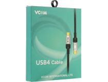 VCOM CU560-1.2м Кабель USB4 USB-С M --  USB-C M 1.2м