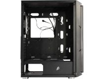 Miditower 1STPLAYER FIREBASE XF XF-BK-4F1 Black ATX без БП