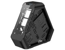 Miditower JONSBO TR03-G Black  ATX без БП