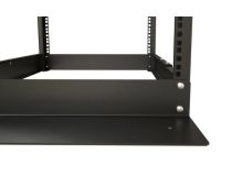 Hyperline ORK2A-4781-RAL9005 Стойка открытая 19 двухрамная, раздвижная 800-1000мм, 47U, чёрная (2ч)