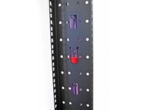 451300 Hyperline ORL1-42-RAL9005 Открытая стойка 19-дюймовая (19 ), 42U, однорамная, цвет черный (RAL 9005)