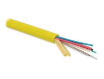 389095 Hyperline FO-MB-IN-9S-36-LSZH-YL Кабель В-О 9/125 (SMF-28 Ultra) одномодовый, 36 волокон, безгелевые микротрубки