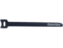 Hyperline WASN-210-BK-10 Стяжка-липучка (210x15мм, уп. 10шт, чёрный)