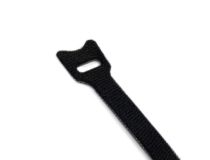 397492 Hyperline WASN-135-BK-10 Хомут для кабеля, липучка с мягкой застежкой, 135x15 мм, черный (10 шт.)