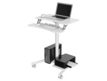 Стол для ноутбука Cactus VM-FDS108 столешница МДФ белый 71x39.2x110см (CS-FDS108WWT)