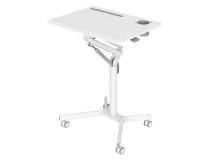Стол для ноутбука Cactus VM-FDS101B столешница МДФ белый 70x52x107см (CS-FDS101WWT)
