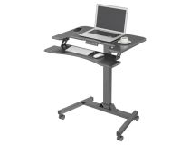 Стол для ноутбука Cactus VM-FDE103 столешница МДФ черный 91.5x56x123см (CS-FDE103BBK)