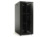 392681 Hyperline TTB-4261-DD-RAL9004 Шкаф напольный 19-дюймовый, 42U, 2055x600х1000 мм (ВхШхГ), передняя и задняя распа