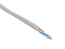 42053 Hyperline UUTP2-C5-S24-IN-PVC-GY-500 (500 м) Кабель витая пара, неэкранированная U/UTP, категория 5, 2 пары (24 A