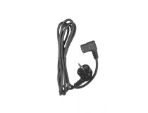 432104 Hyperline PWC-IEC13A-SHM-1.8-BK Кабель питания компьютера (Schuko+C13 (угловая)) (3x0.75), 10A, угловая вилка