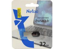 Netac NT03UM2N-032G-20BK USB2.0 Flash Drive 32Gb (RTL)