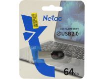 Netac NT03UM2N-064G-20BK USB2.0 Flash Drive 64Gb (RTL)