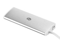 Разветвитель USB-C Digma HUB-4U3.0-UC-S 4порт. серебристый