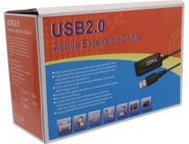Кабель активный USB 2.0 A-- B 25м