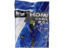 Wize WAVC-HDMI-10M Кабель HDMI to HDMI (19M -19M) 10м ver2.0a 135800 