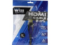 Wize WAVC-HDMI-1.8M Кабель HDMI to HDMI (19M -19M) 1.8м ver2.0a  135796 