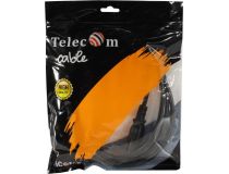 Telecom TY021-CU0.75-1.8м Кабель компьютер - розетка 220V 1.8м Европейский стандарт, Г-образный