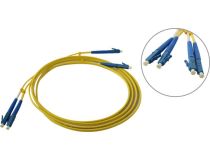 Hyperline FC-D2-9-LC/UR-LC/UR-H-2M-LSZH-YL Patch cord ВО, LC-LC, Duplex, SM 9/125 2м