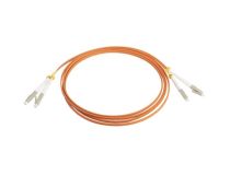 Hyperline FC-D2-62-LC/PR-LC/PR-H-2M-LSZH-OR Patch cord ВО, LC-LC, duplex, MM 62.5/125 2м
