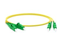 Hyperline FC-D2-9-LC/AR-LC/AR-H-2M-LSZH-YL Patch cord ВО, LC-LC, duplex, SM 9/125 2м