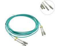 Hyperline FC-D2-503-LC/PR-LC/PR-H-5M-LSZH-AQ Patch cord ВО, LC-LC, Duplex, MM 50/125 5м