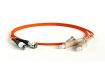 Hyperline FC-D2-50-FC/PR-LC/PR-H-5M-LSZH-OR Patch cord ВО, FC-LC, duplex, MM 50/125 5м