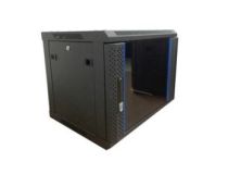 [W12U45R] Настенный шкаф Wize Pro [W12U45R] 19 ,12U,600х450 мм,макс. сталь,черный,установка на ножки (опционально)