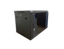 [W9U45R] Настенный шкаф Wize Pro [W9U45R] 19 ,9U,600х450 мм,сталь,черный,установка на ножки (опционально)