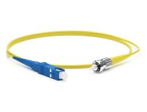 Hyperline FC-S2-9-SC/UR-ST/UR-H-3M-LSZH-YL Patch cord ВО, SC-ST, simplex, SM 9/125 3м