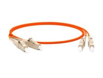Hyperline FC-D2-62-LC/PR-LC/PR-H-5M-LSZH-OR Patch cord ВО, LC-LC, duplex, MM 62.5/125 5м