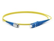 Hyperline FC-S2-9-FC/UR-SC/UR-H-2M-LSZH-YL Patch cord ВО, FC-SC, simplex, SM 9/125 2м