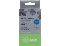 Cactus CS-M21-750595WT лента для печати этикеток (ширина 19.1мм, 6.4м, Black on White) для Brady BMP21-PLUS
