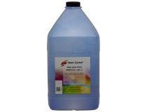 Тонер Static Control TRMPTCOL-1KG-C голубой флакон 1000гр. для принтера HP CLJCP1515, Canon MF8330